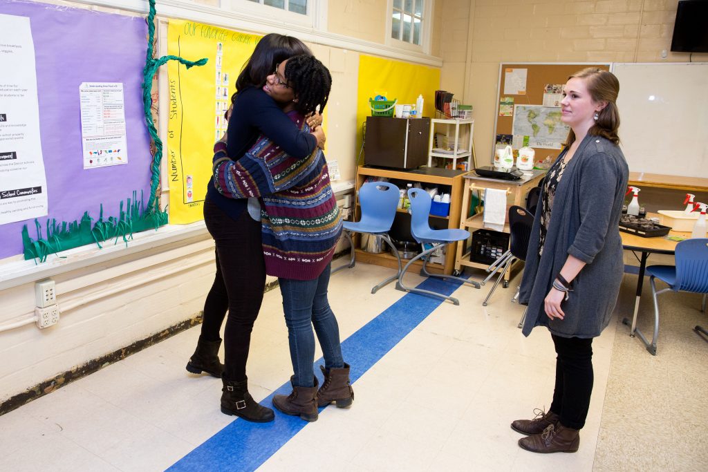 First Lady Michelle Obama, in support of "Let's Move!" visits Burroughs Elementary School in Washington, D.C., Feb. 25, 2016. (Official White House Photo by Chuck Kennedy) This photograph is provided by THE WHITE HOUSE as a courtesy and may be printed by the subject(s) in the photograph for personal use only. The photograph may not be manipulated in any way and may not otherwise be reproduced, disseminated or broadcast, without the written permission of the White House Photo Office. This photograph may not be used in any commercial or political materials, advertisements, emails, products, promotions that in any way suggests approval or endorsement of the President, the First Family, or the White House. Consistent with these restrictions, a commercial printer may produce print(s) of the photograph for the subject(s) personal use.