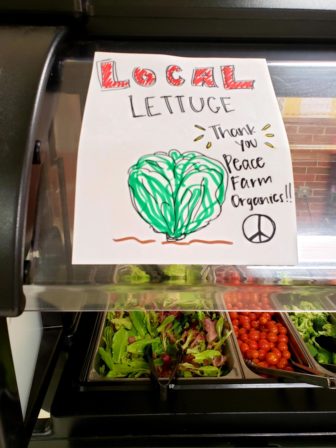 Local lettuce served in the Van Buren School District