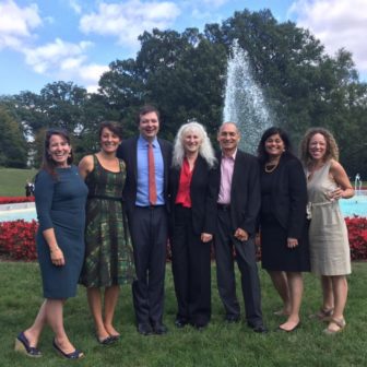 FoodCorps and National Farm to School Network friends at the White House in 2016.