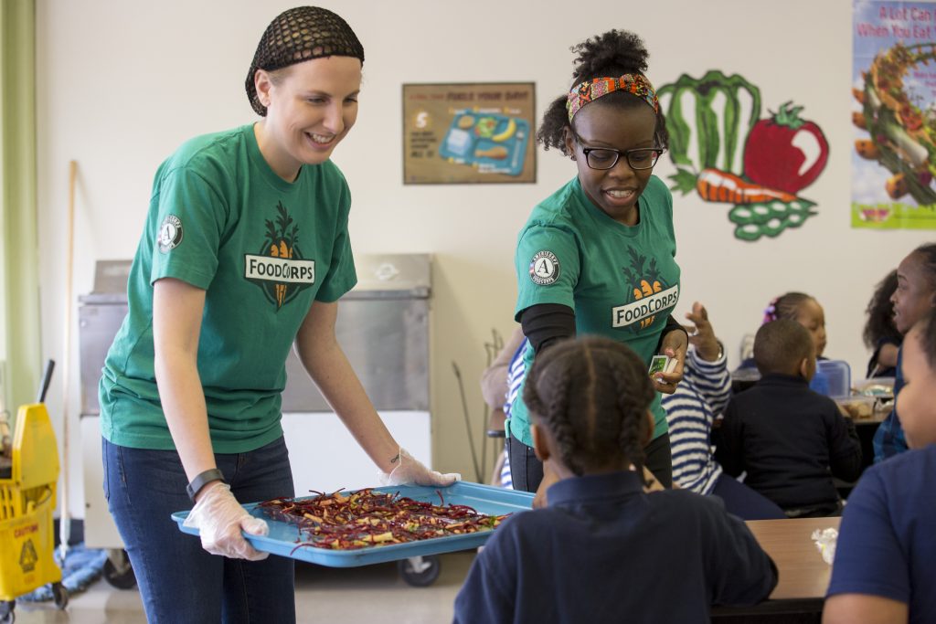 FoodCorps responds to relaxation of school lunch guidelines