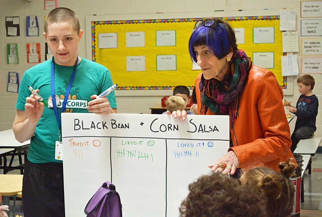Congresswoman DeLauro visits FoodCorps School in Connecticut