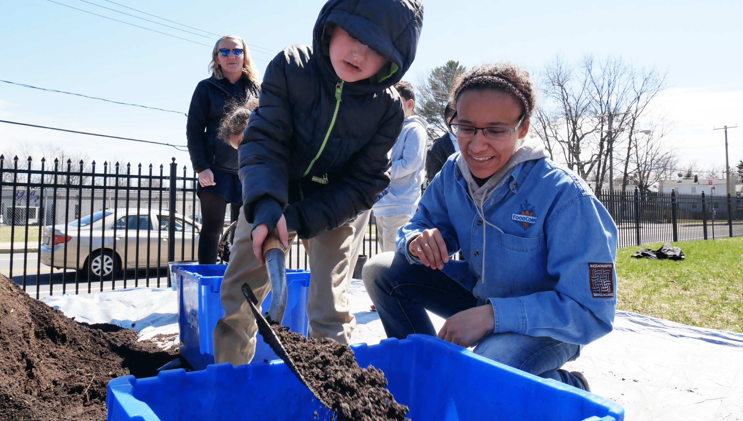 Watch: Massachusetts Elementary School Gets New School Garden Through National Grant