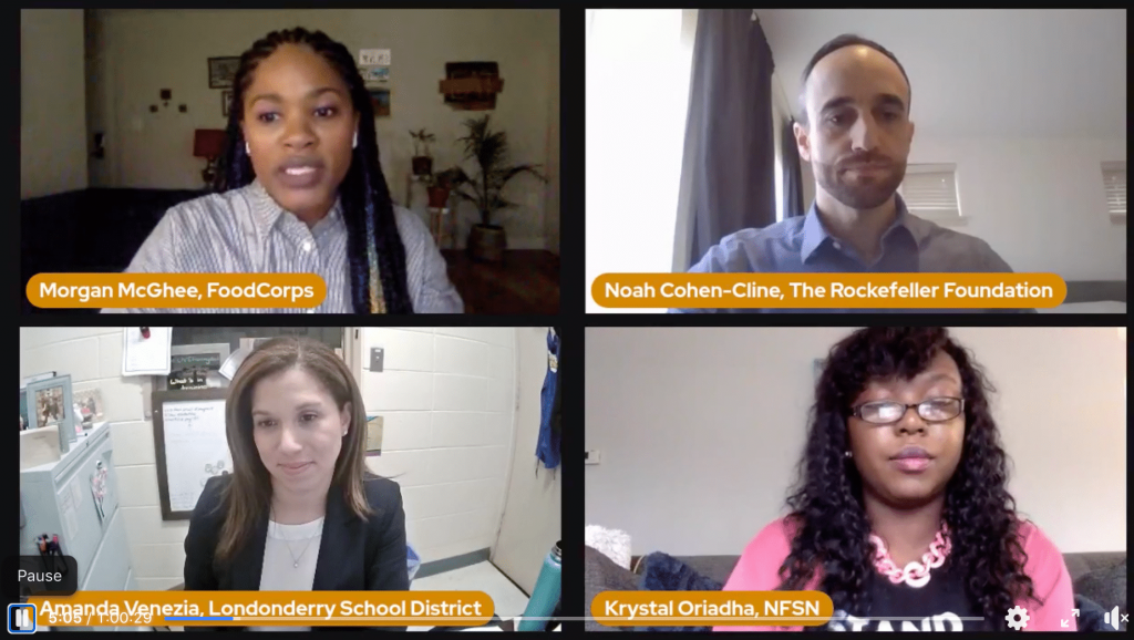 Recap: Virtual Town Hall on A Shared Vision for School Food Policy