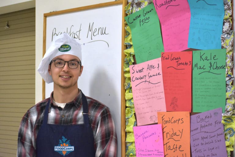 Maine Students Learn, Sample Local Fare with FoodCorps