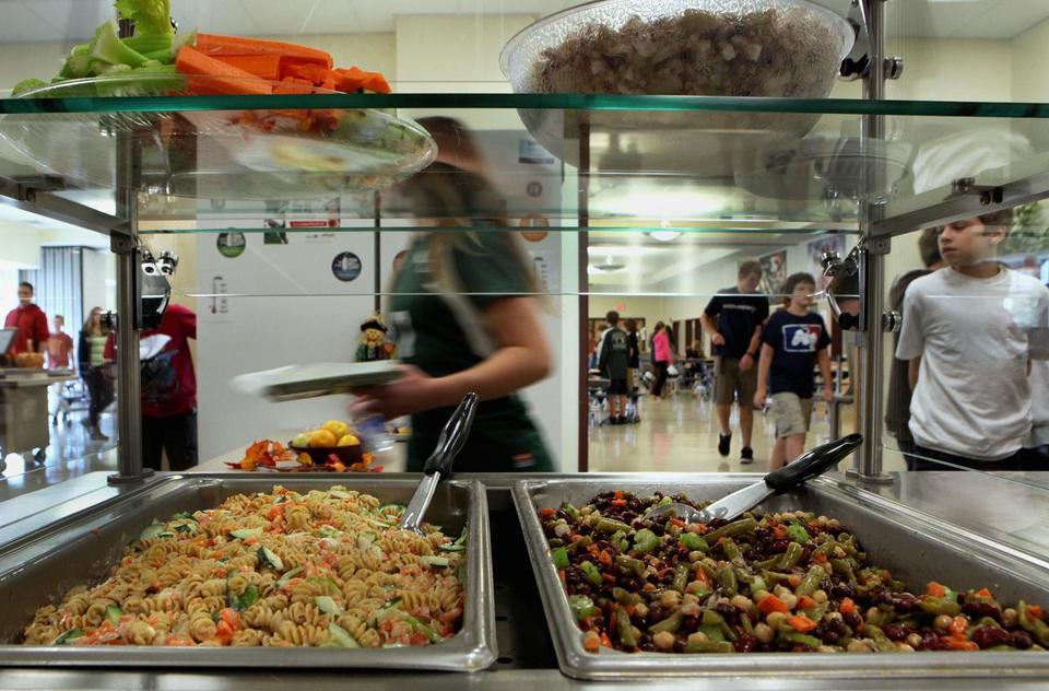 The Boston Globe: Changing Student Lunches, One Tray at a Time