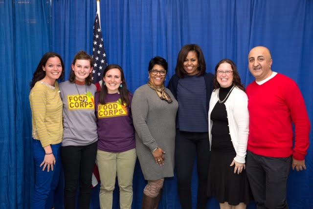 How to deal when FLOTUS visits your school, in 5 phases