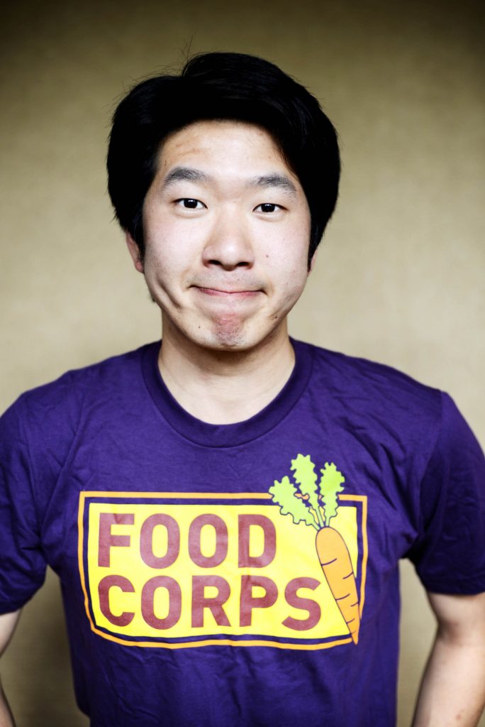New Mexico Service Member Tae-Young Nam is increasing smiles through veggies