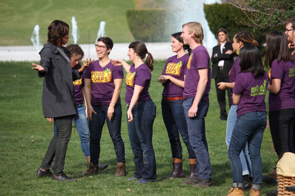 RFD TV: Students, FoodCorps, and First Lady Help Plant White House Garden