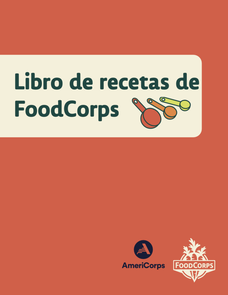 Libro de recetas de FoodCorps