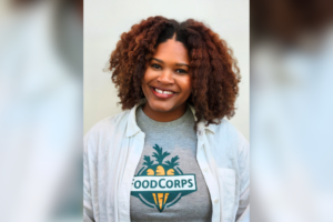 Morgan McGhee, FoodCorps' Director of School Nutrition Leadership