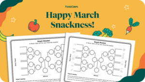 March Snackness Activity Sheet