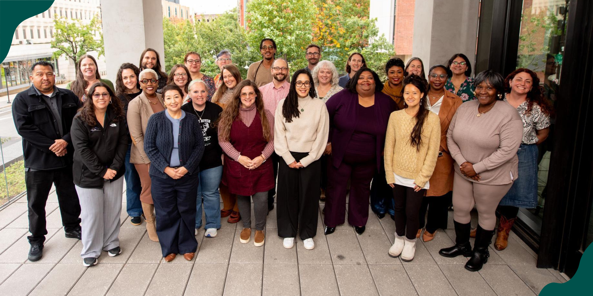 Fellows gather at the Kindred Opening Weekend in Philadelphia in October. Photo by Justus Henry, Margo Reed Studio.